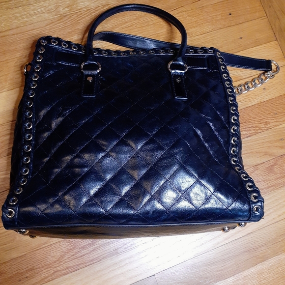 MICHAEL Kors Hamilton Black Hippie grommet bag OS black - Picture 2 of 6